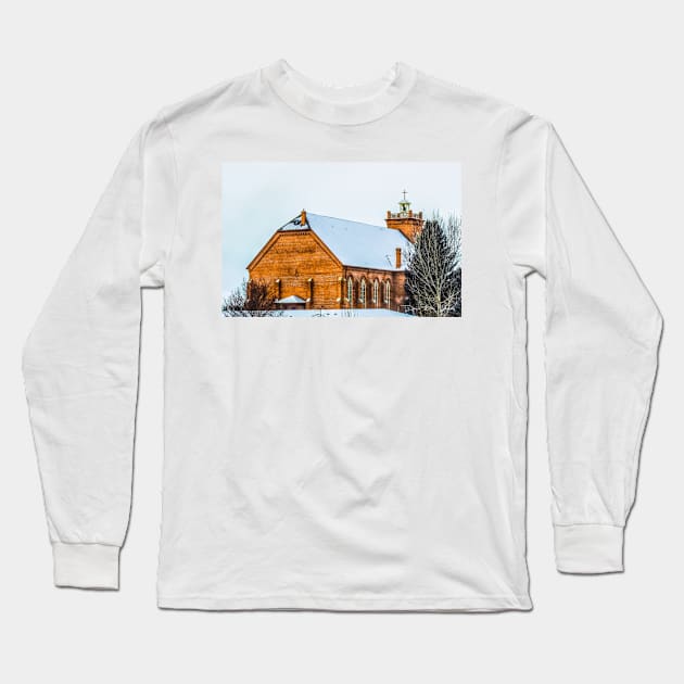 Ol Time Religion Long Sleeve T-Shirt by davidbstudios